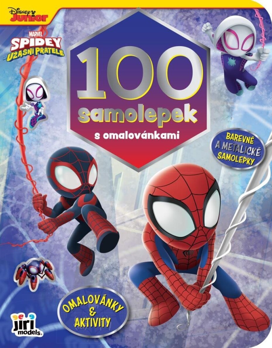 Spidey - 100 samolepek s omalovánkami - main (0)