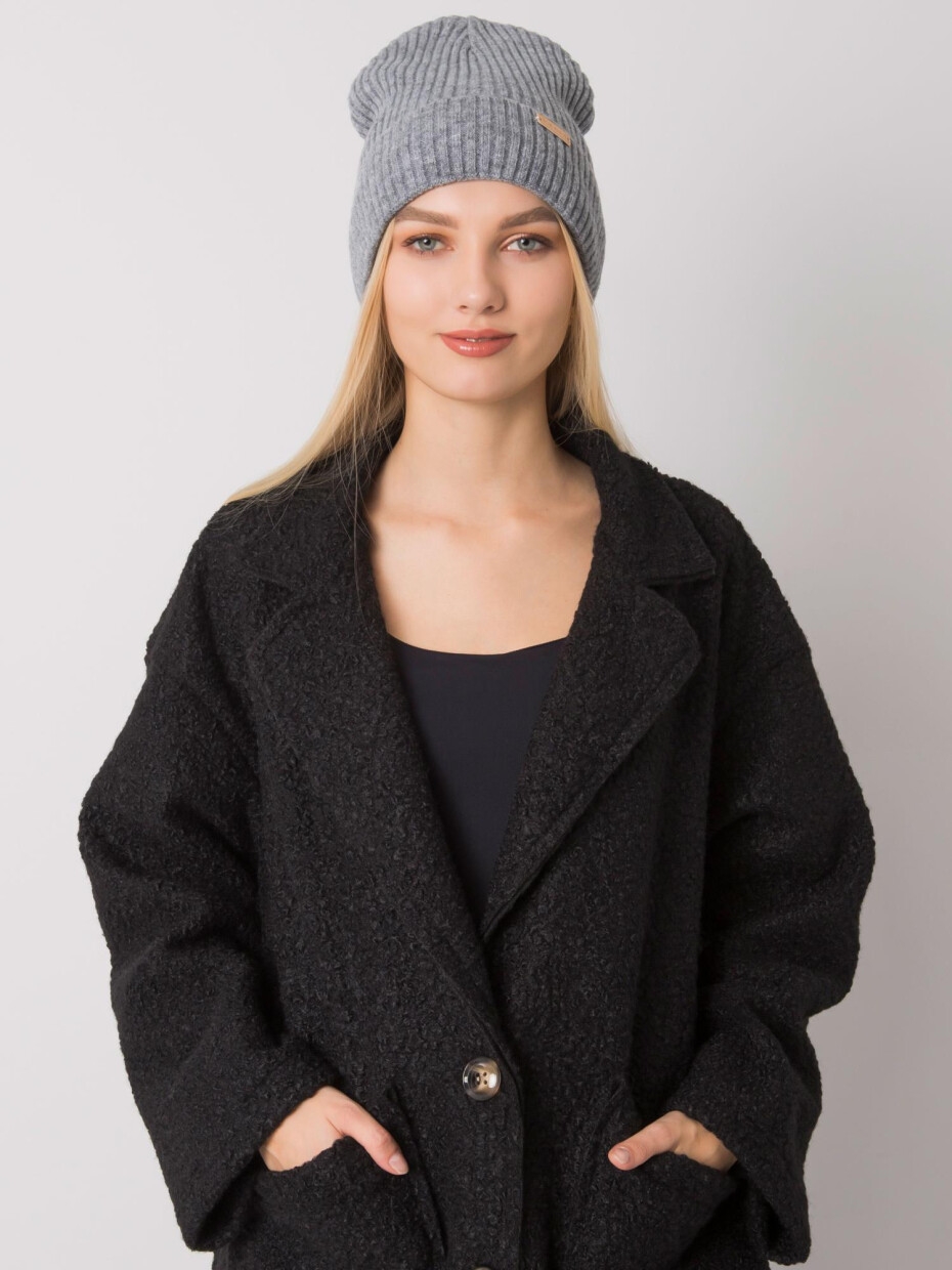 Dámská čepice JK CZ 27 cap.84P tmavě šedá jedna velikost - main (3)