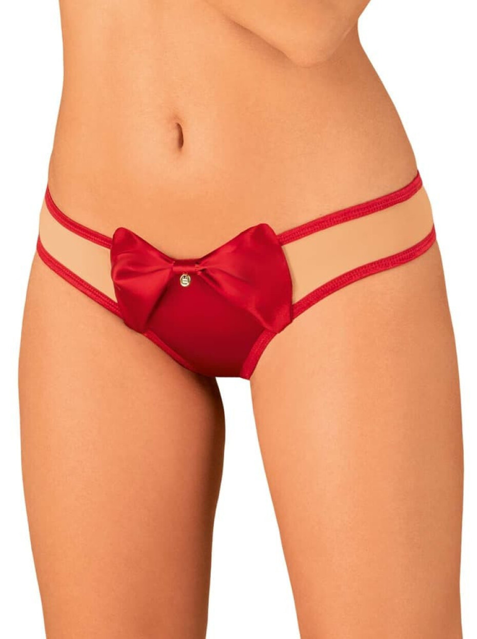 Sexy tanga Rubinesa thong - Obsessive červená S/M - main (1)