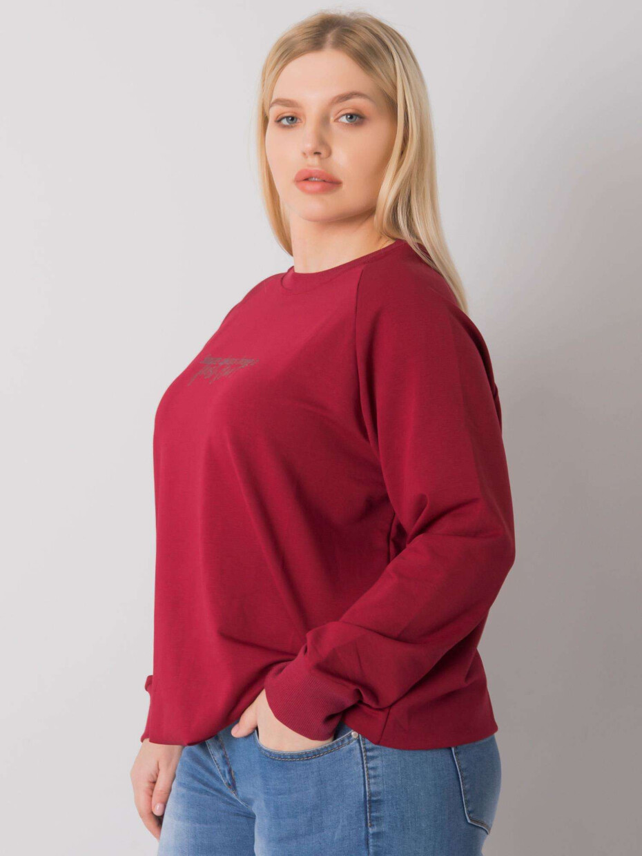 Mikina RV BL 7162.12P kaštanová jedna velikost - main (1)