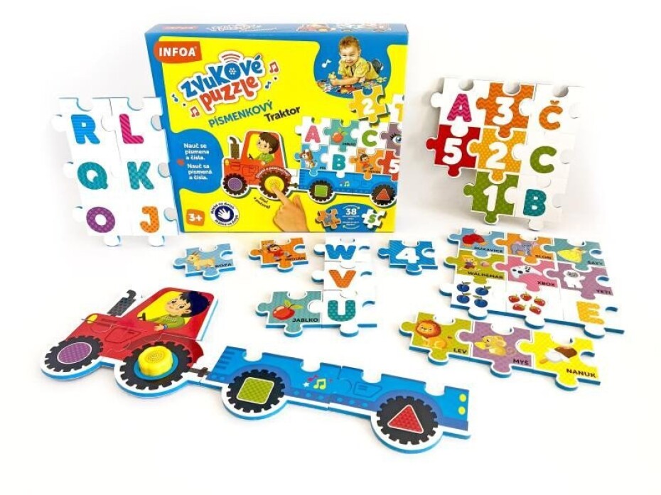 Zvukové puzzle Písmenkový traktor - main (0)