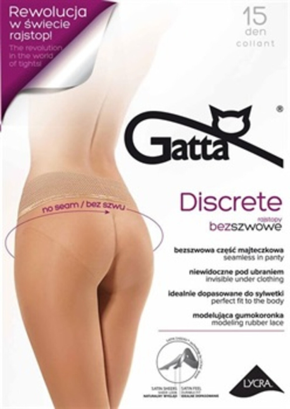 DISCRETE  - Dámské punčochové kalhoty 15 DEN - GATTA DAINO 4-L - main (2)