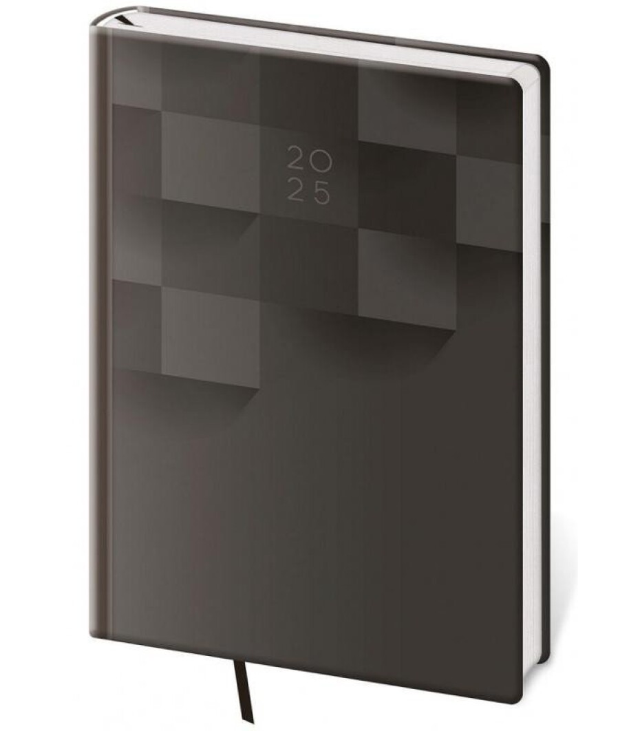 Diář 2025 Vario týdenní A5 4 Grey Design - main (0)