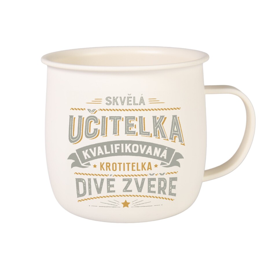 Outdoorový hrnek - Skvělá učitelka - Albi - main (0)
