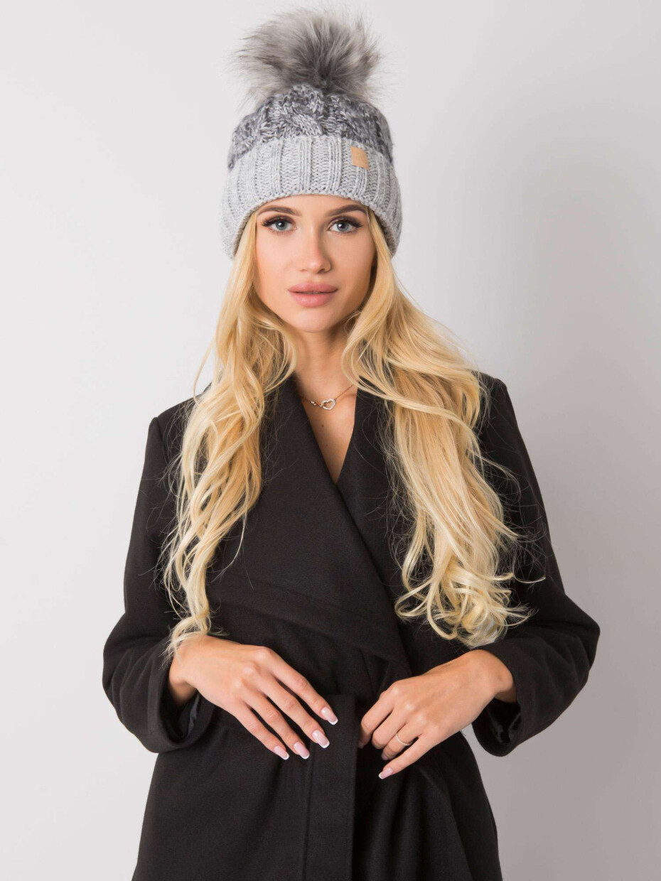Dámská čepice JK CZ 26 cap.23X šedá jedna velikost - main (5)