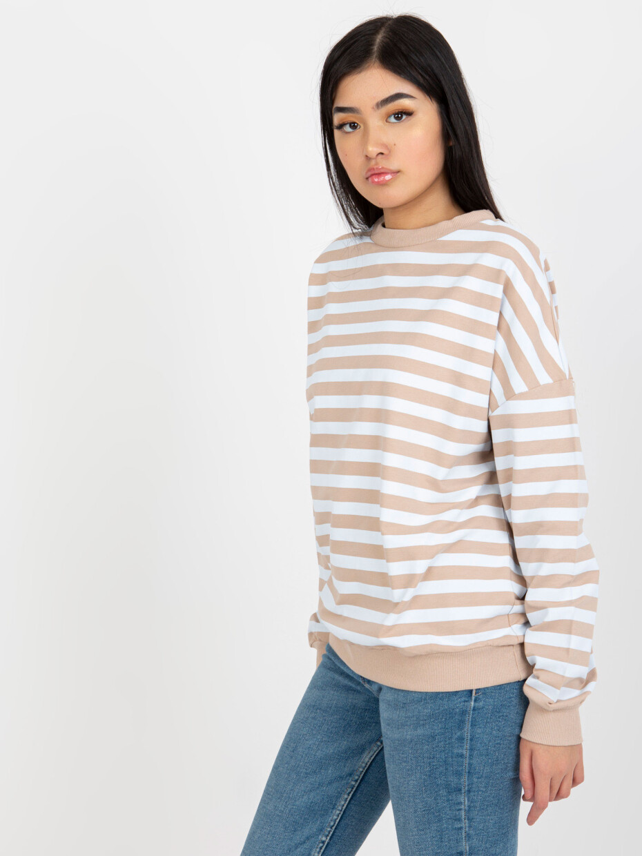 Dámská mikina LO BL LK 258 .29X bílá béžová L/XL - main (8)