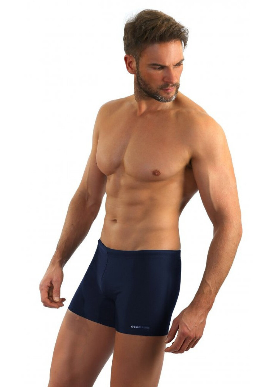 Plavecké boxerky Sesto Senso art.313 M-2XL tmavě modrá M - main (0)