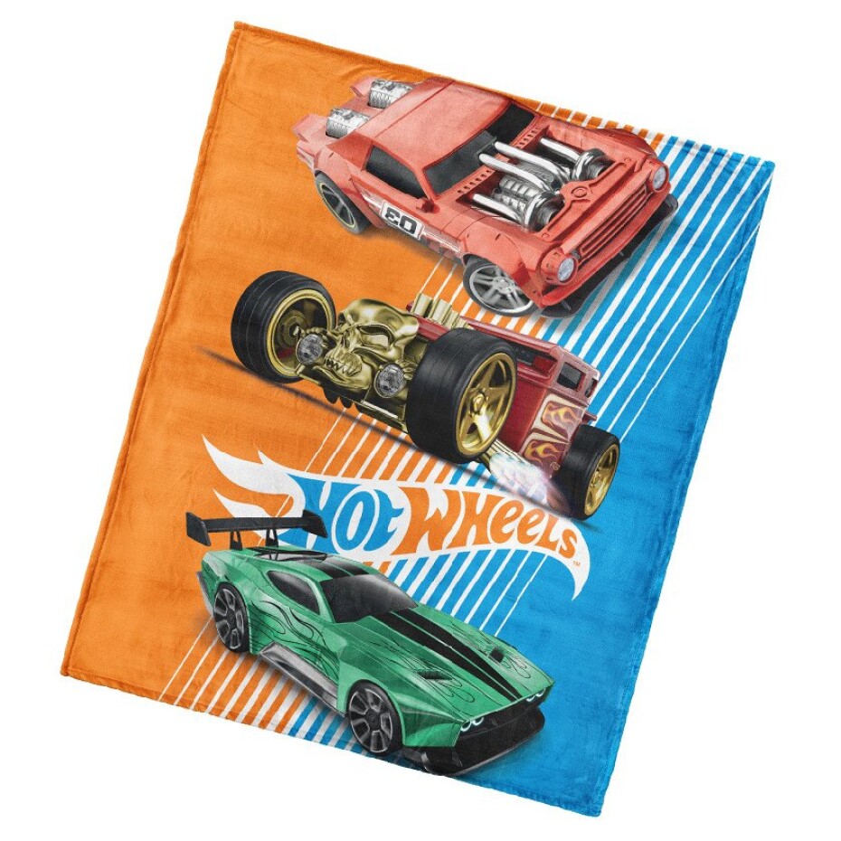 Dětská deka Hot Wheels Retro 130x160 cm - main (0)