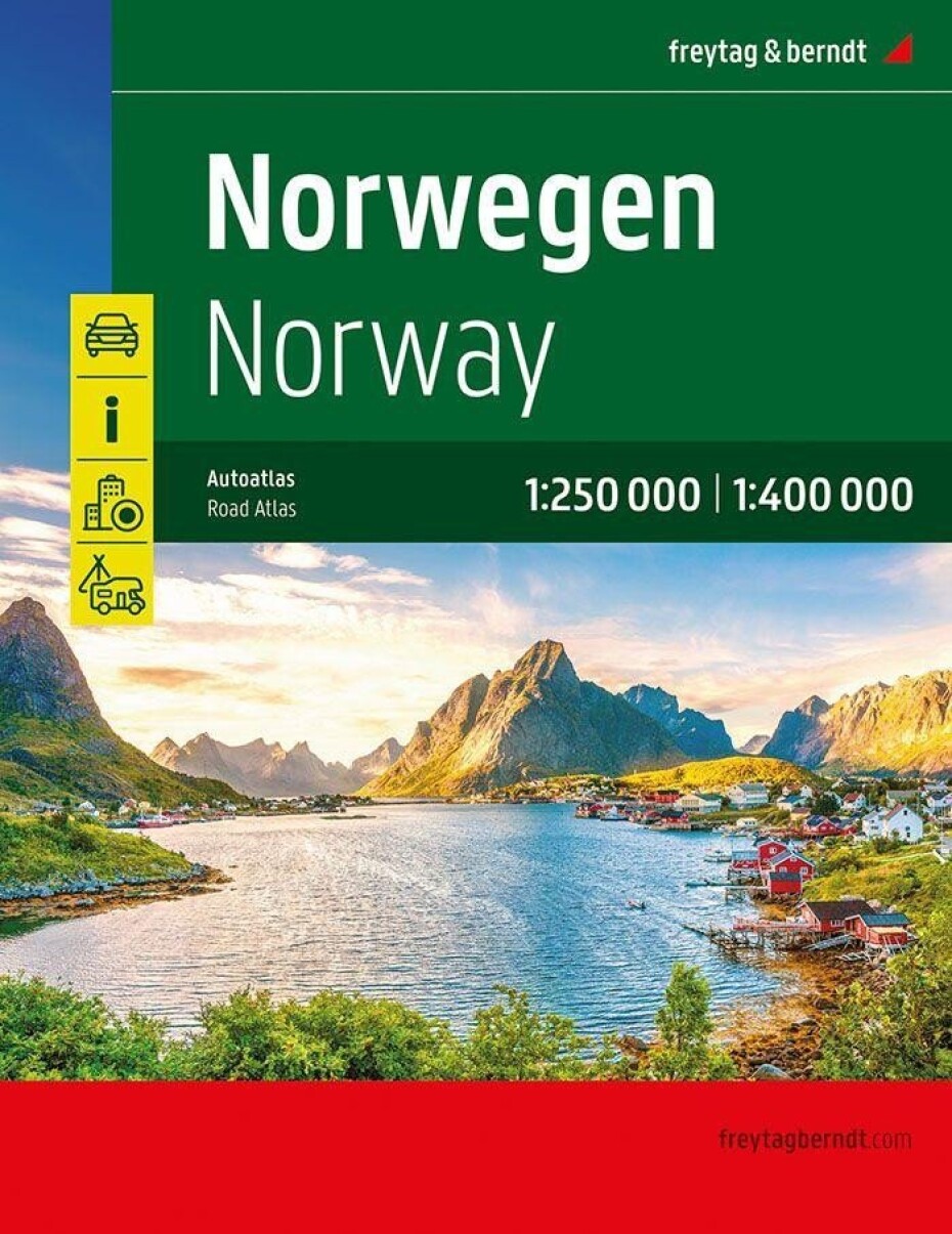 Norsko 1:250 000 – 1:400 000 / autoatlas - main (0)