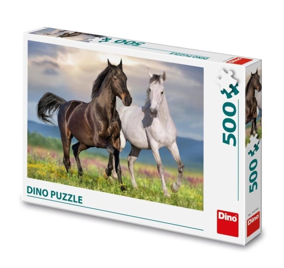 Puzzle Zamilovaní koně 500 dílků - main (0)