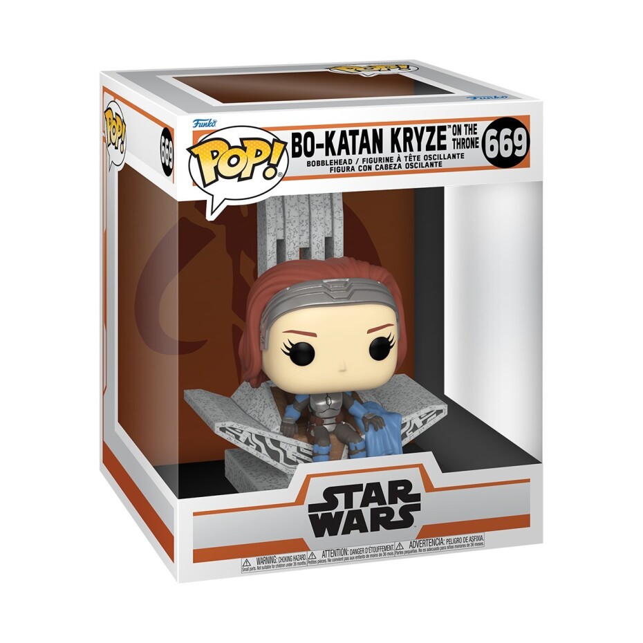 Funko POP DLX: MND S9 - Bo Katan w/Throne - main (0)
