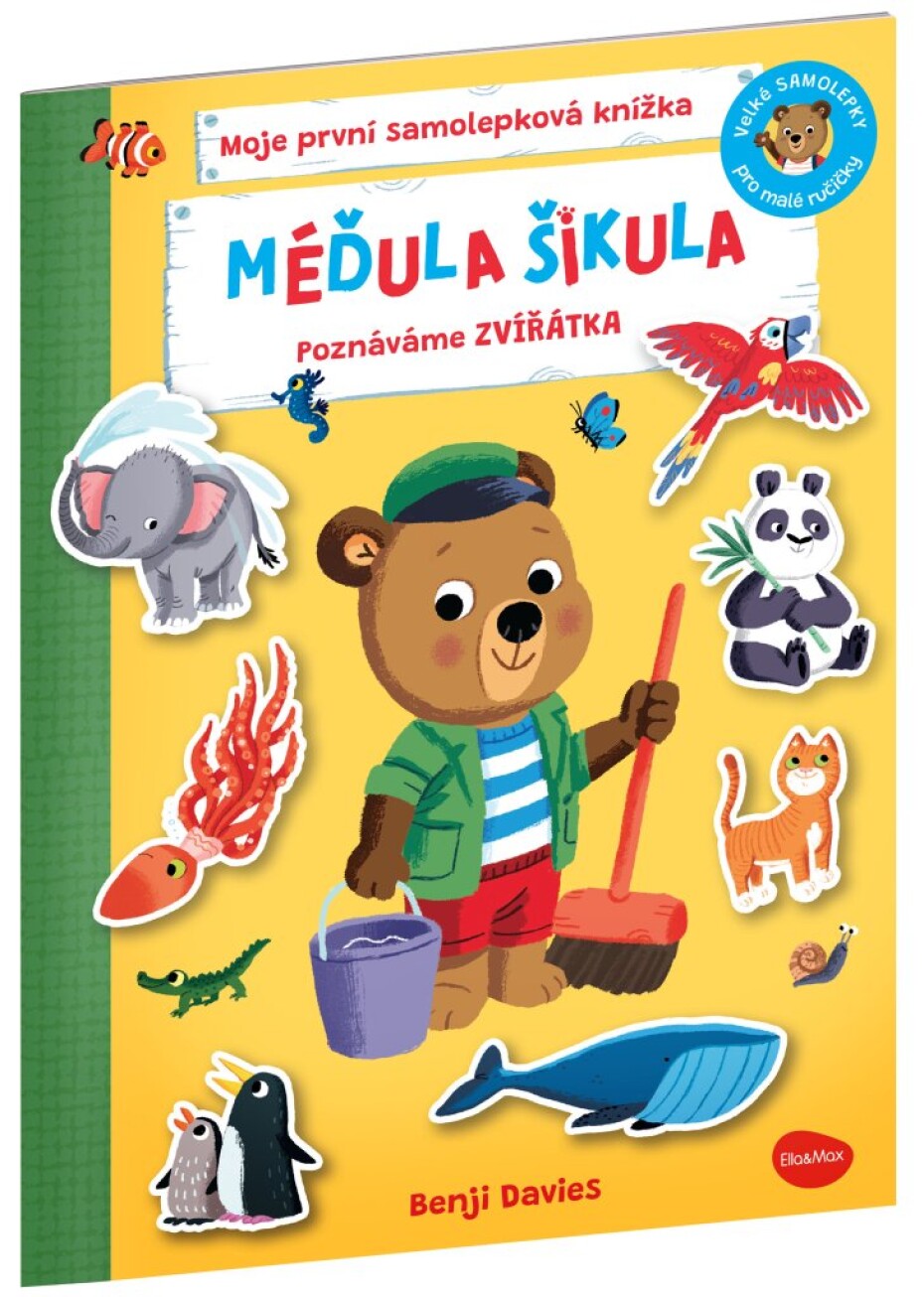 Méďula Šikula - Poznáváme zvířátka - Benji Davies - main (0)