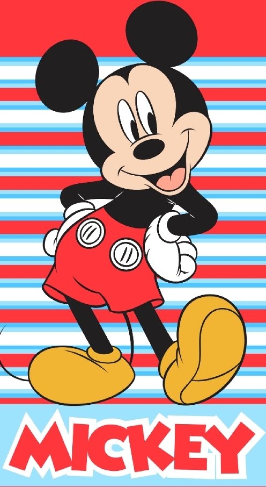 Dětská osuška Mickey Mouse Vždy s úsměvem - main (0)
