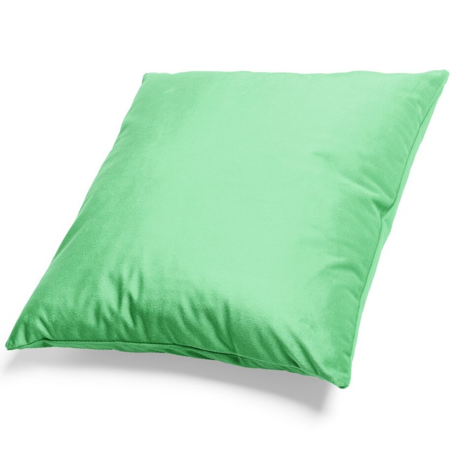 Mikroplyšový povlak na polštář 50x50 cm Pistáciový - main (0)