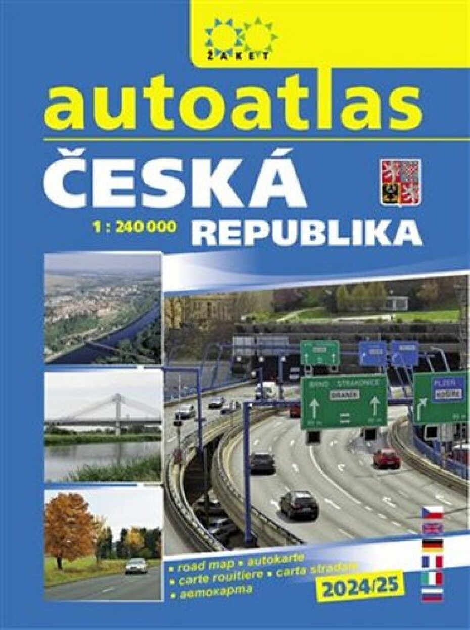 Autoatlas ČR 1:240 000 (2024/25) - main (0)