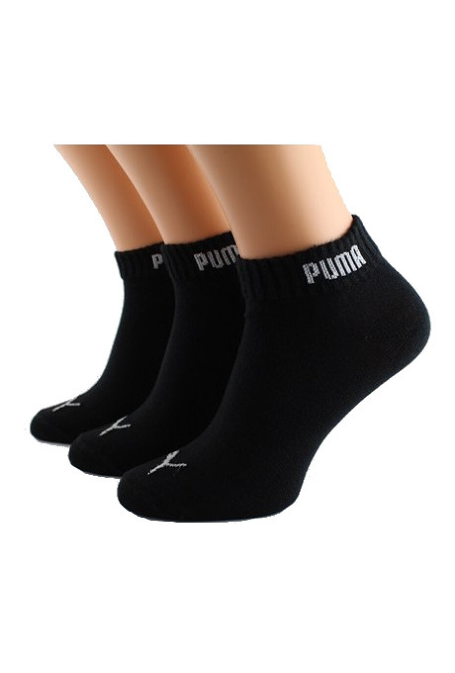 Ponožky Basic Quarter A'3 - 271080001 - Puma šedo-bílo-černá 35-38 - main (7)