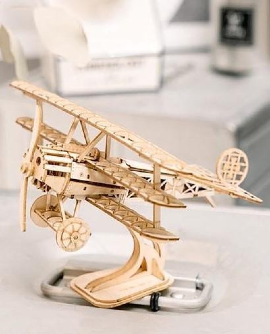 NiXiM Dřevěné 3D puzzle/Tříplošník - main (0)