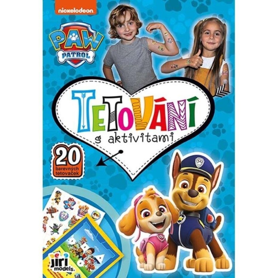 Tetování s aktivitami Tlapková patrola - main (0)