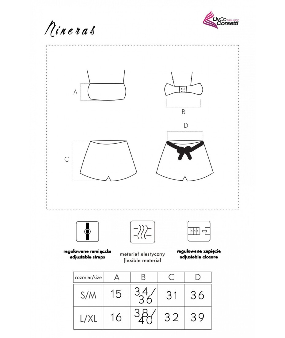 Hravý set Nineras - LivCo Corsetti bordó L/XL - main (3)