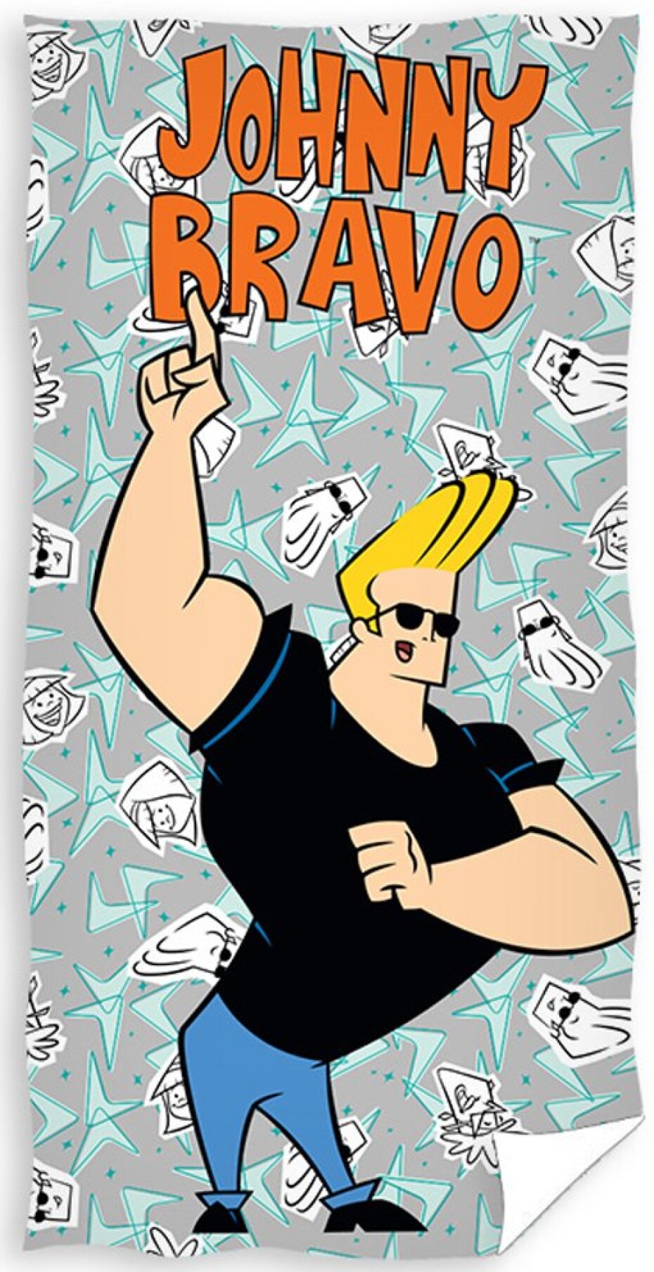 Froté osuška Úžasný Johnny Bravo - main (0)