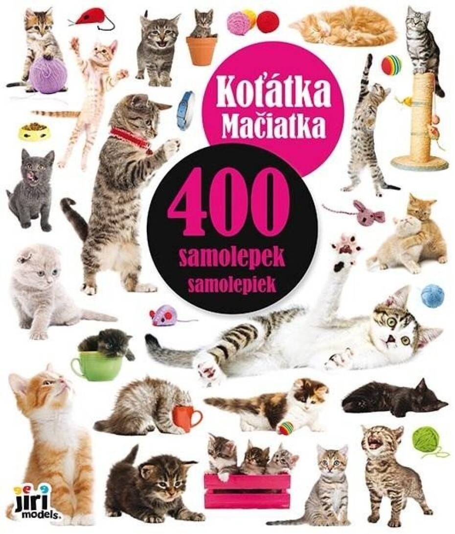 400 samolepek Koťátka - main (0)