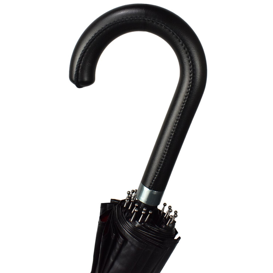Deštník Semiline Premium Long 24 Ribs 2504 Black/Navy Blue/Grey Průměr118 cm - main (1)