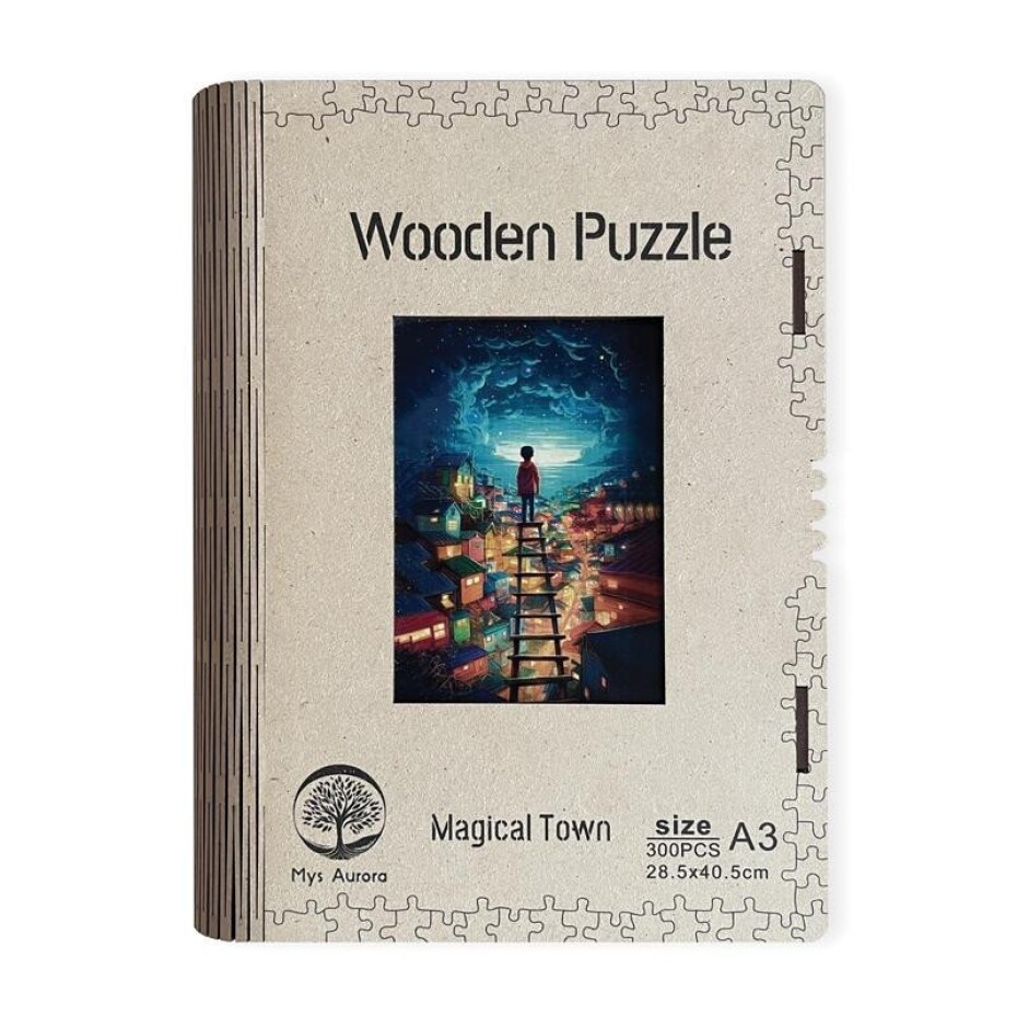 Dřevěné puzzle/Magické město A3 - EPEE - main (0)