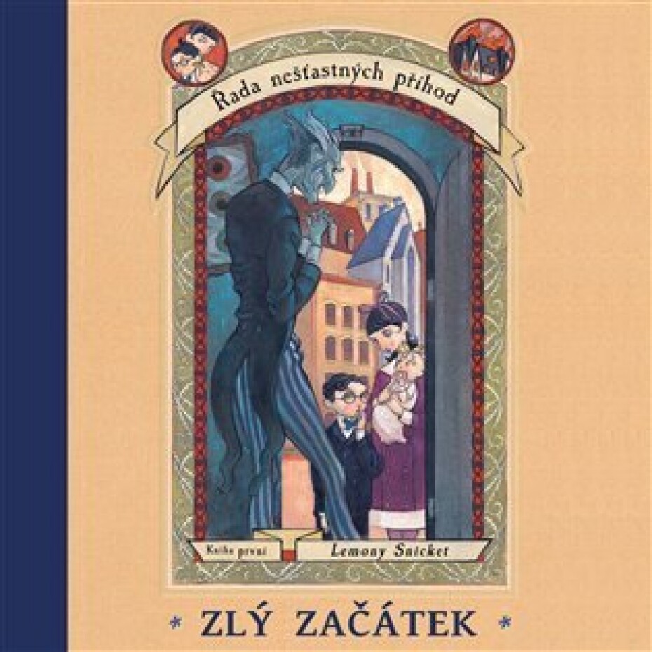 Řada nešťastných příhod 1 - Zlý začátek - CDmp3 (Čte Libor Hruška) - Lemony Snicket - main (0)