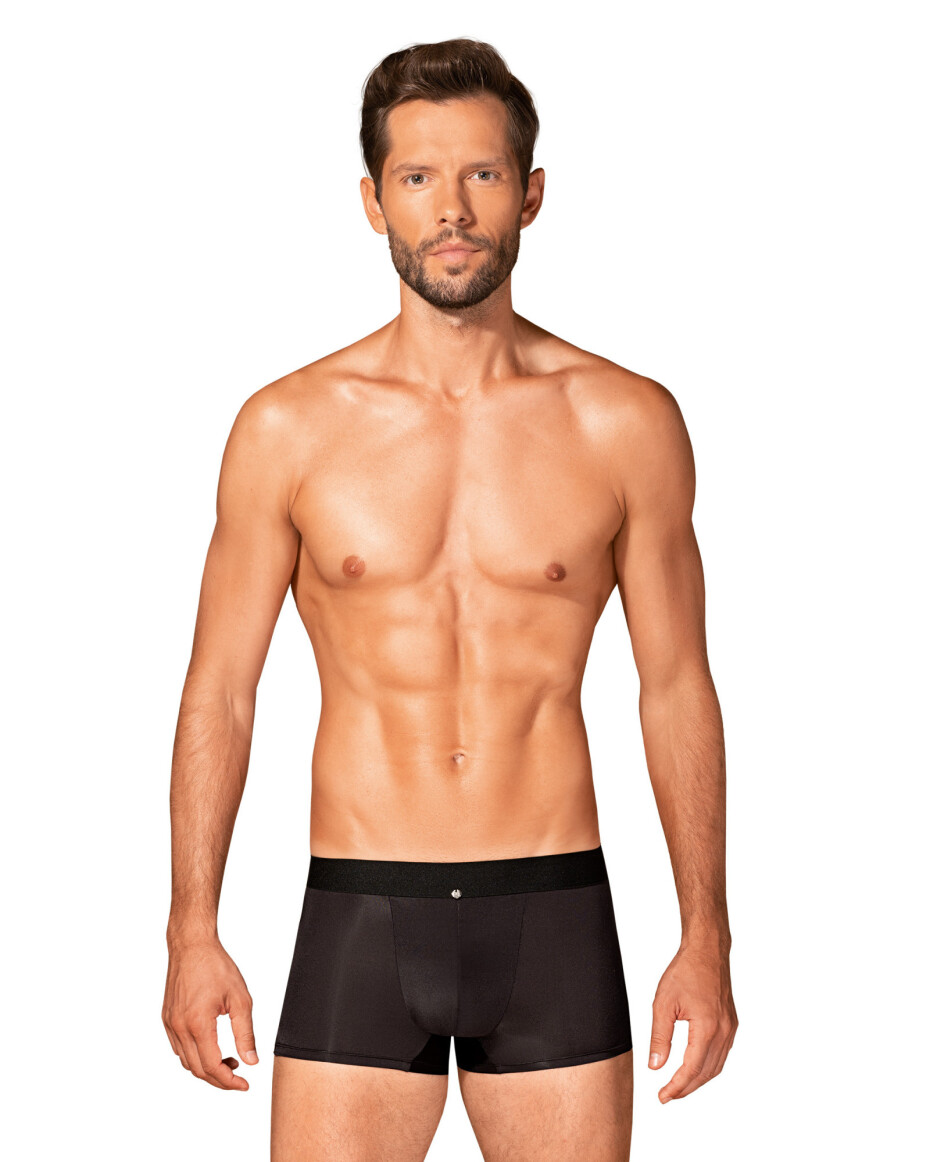 Pánské slipy Boldero boxer shorts black - Obsessive černá L/XL - main (1)