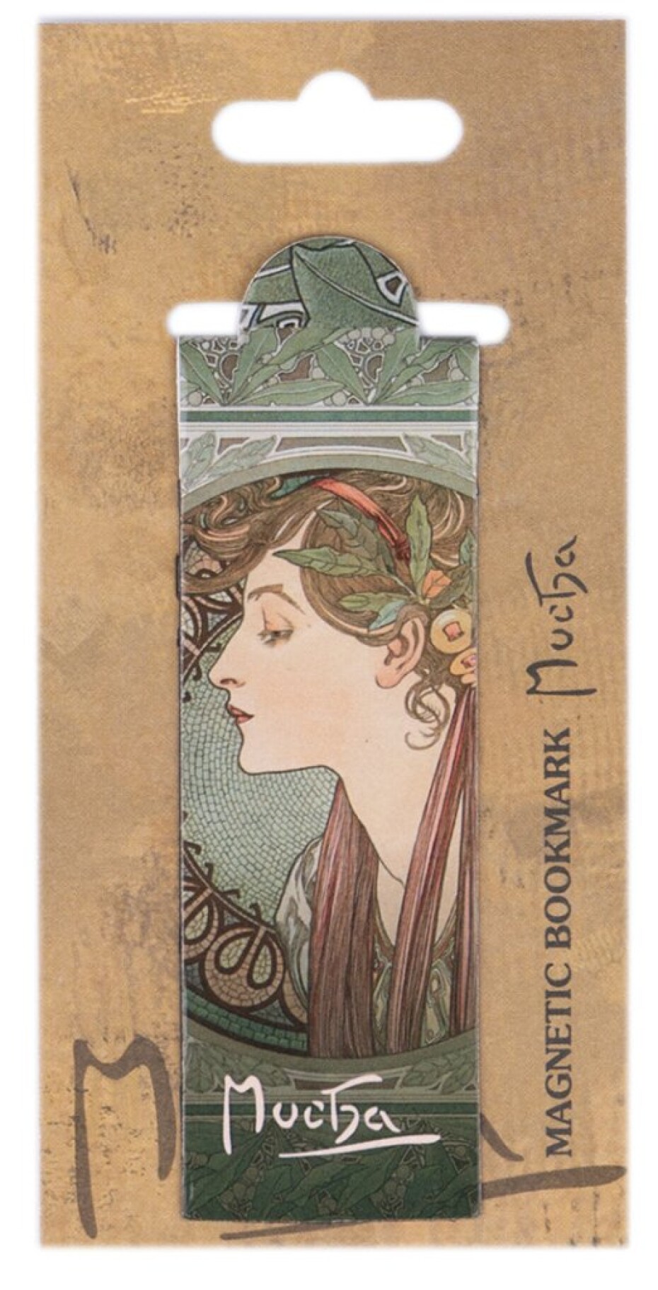 Magnetická záložka Alfons Mucha - Ivy - main (0)