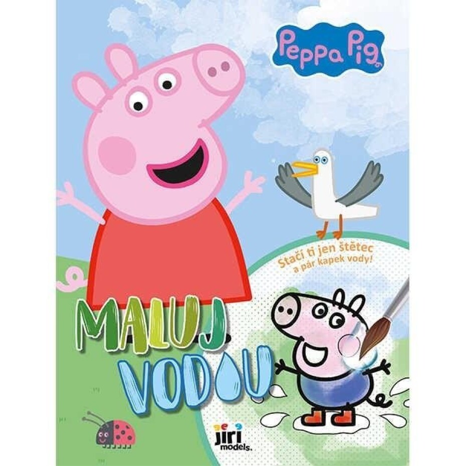 Prasátko Peppa - Maluj vodou A4 - main (0)