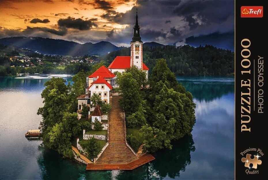 Puzzle Premium Plus Photo Odyssey: Bledské jezero/1000 dílků - main (0)