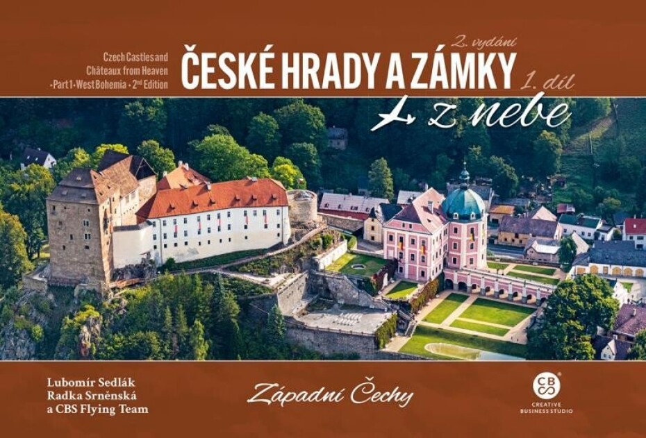 České hrady a zámky z nebe 1. Západní Čechy, 2.  vydání - Radka Srněnská - main (0)