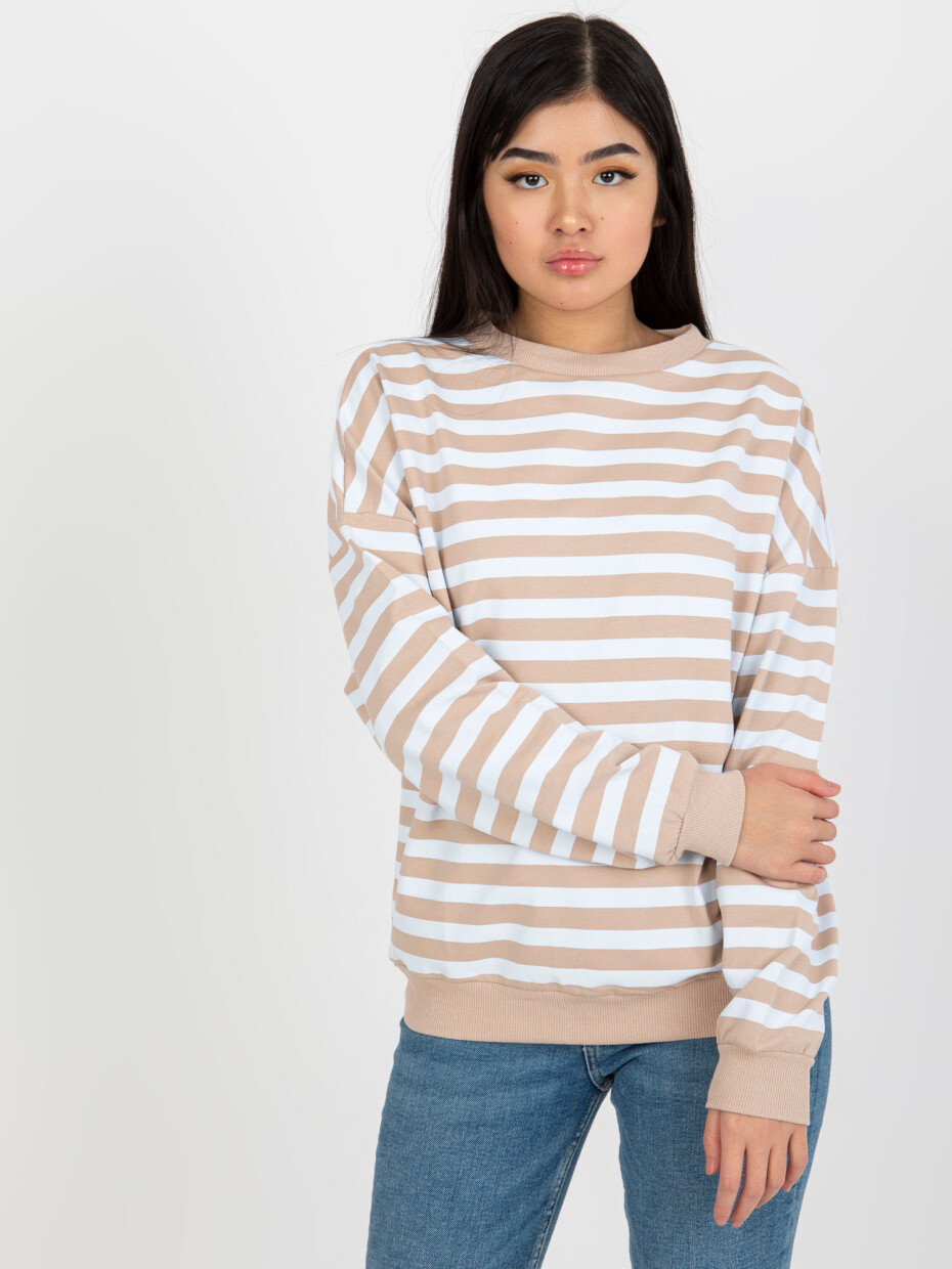 Dámská mikina LO BL LK 258 .29X bílá béžová L/XL - main (9)