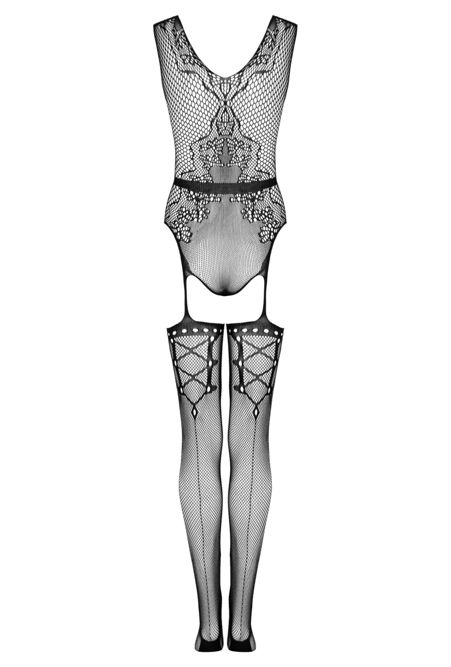 LivCo Corsetti Fashion Bodystocking Nustola LC 17362 Black OS - main (3)
