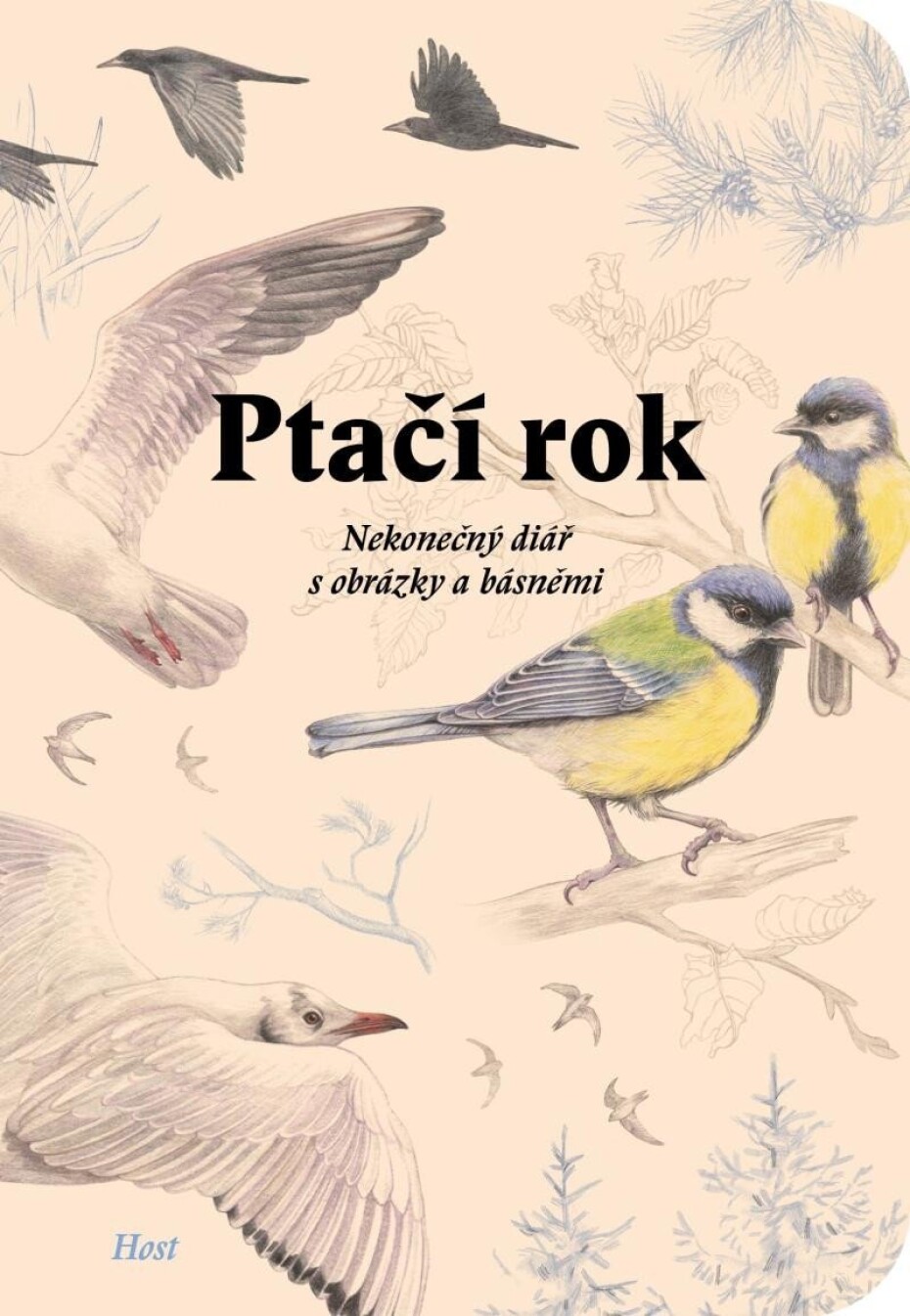 Ptačí rok - Nekonečný diář s obrázky a básněmi - Radek Štěpánek - main (0)