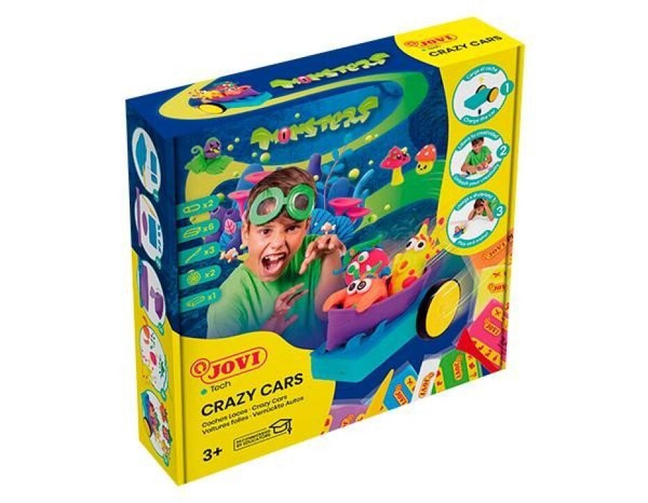 JOVI TECH Crazy Cars sada - Příšery - main (0)