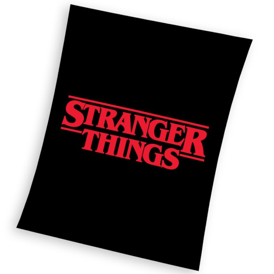 Dětská deka Stranger Things Black 130x170 cm - main (0)