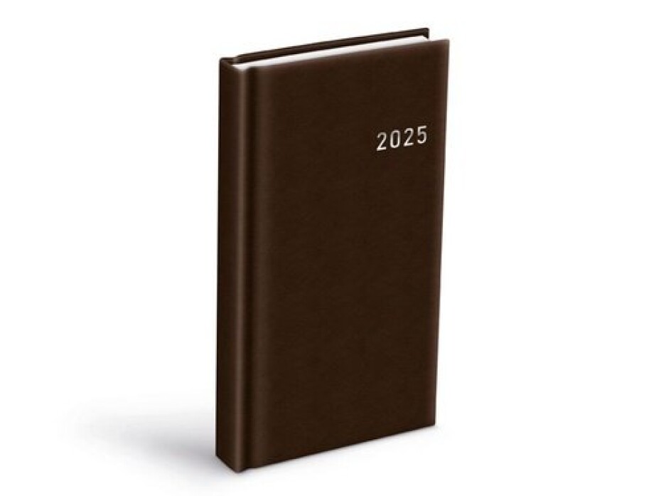 Denní diář 2025 PVC dark brown - main (0)