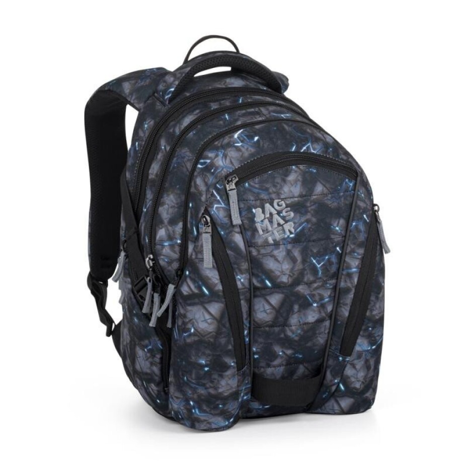 Bagmaster Studentský batoh Bag 24 A Šedo-modrý - main (0)