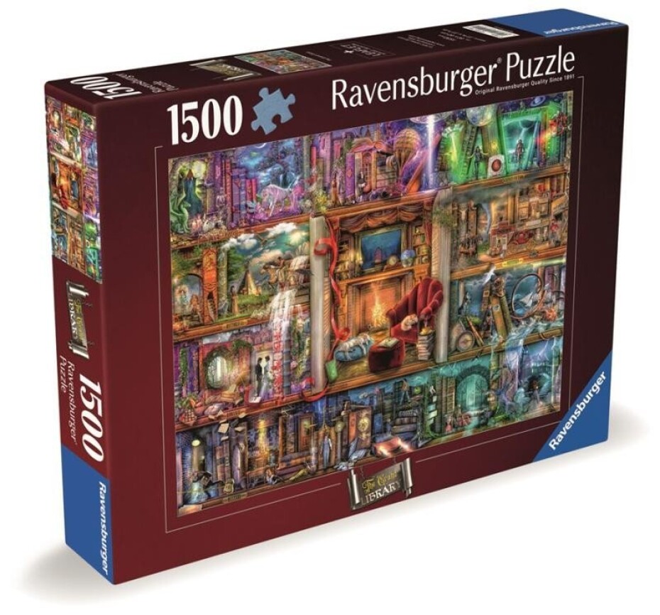 Puzzle Velká knihovna 1500 dílků - main (0)