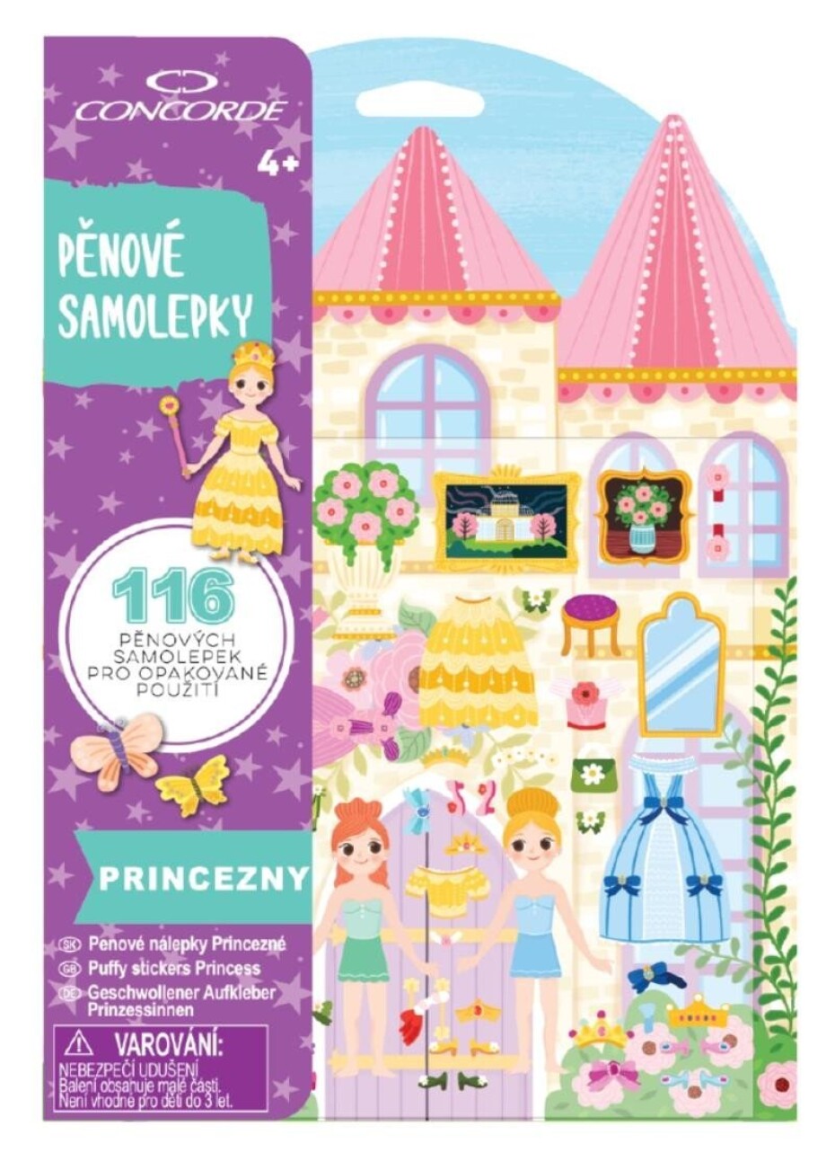 Concorde Concorde Pěnové samolepky - Princezny - main (0)