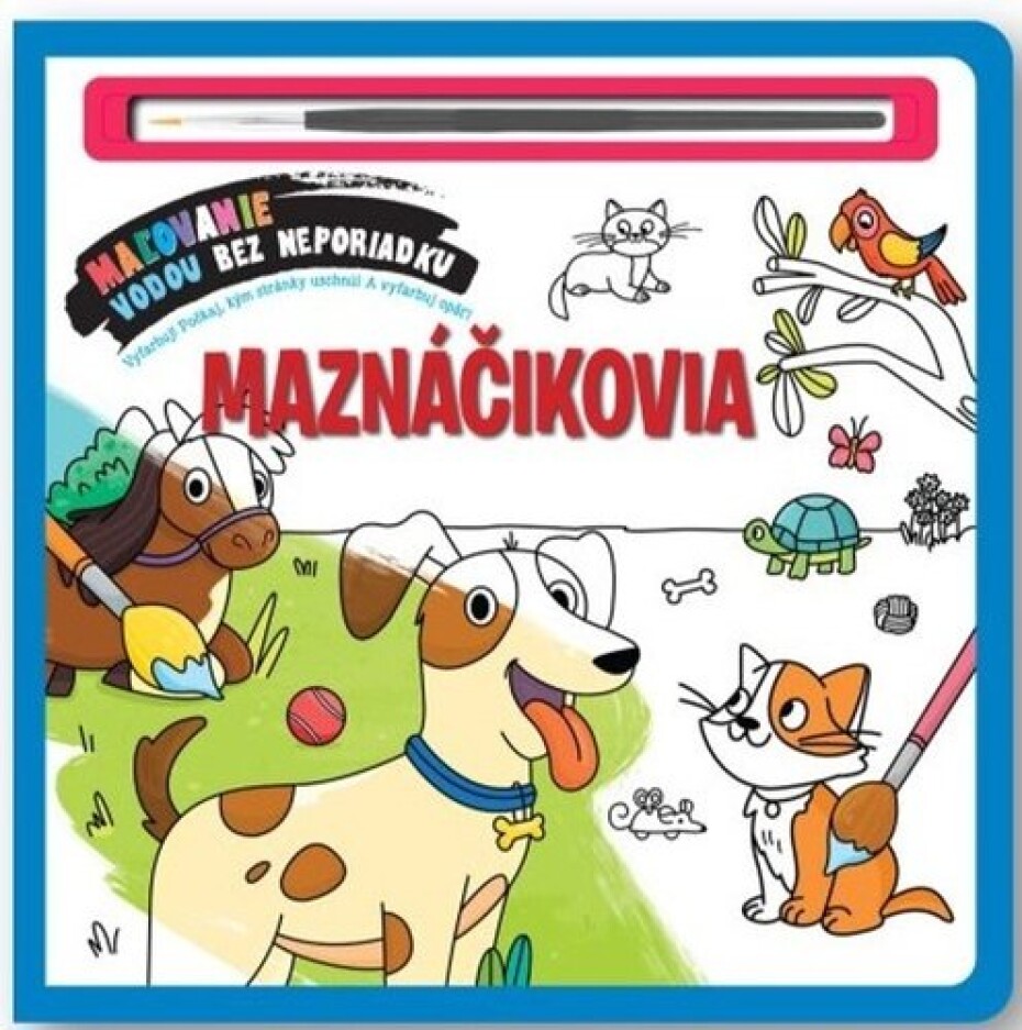 Maľovanie vodou bez neporiadku Maznáčikovia - main (0)