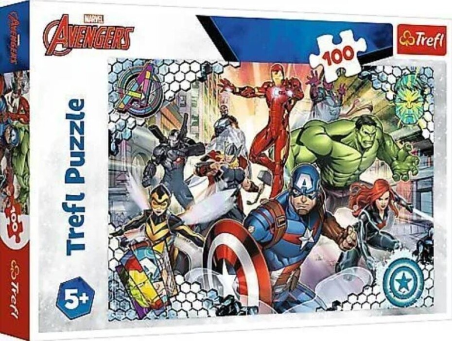 Trefl Puzzle Slavní Avengers 100 dílků - main (0)