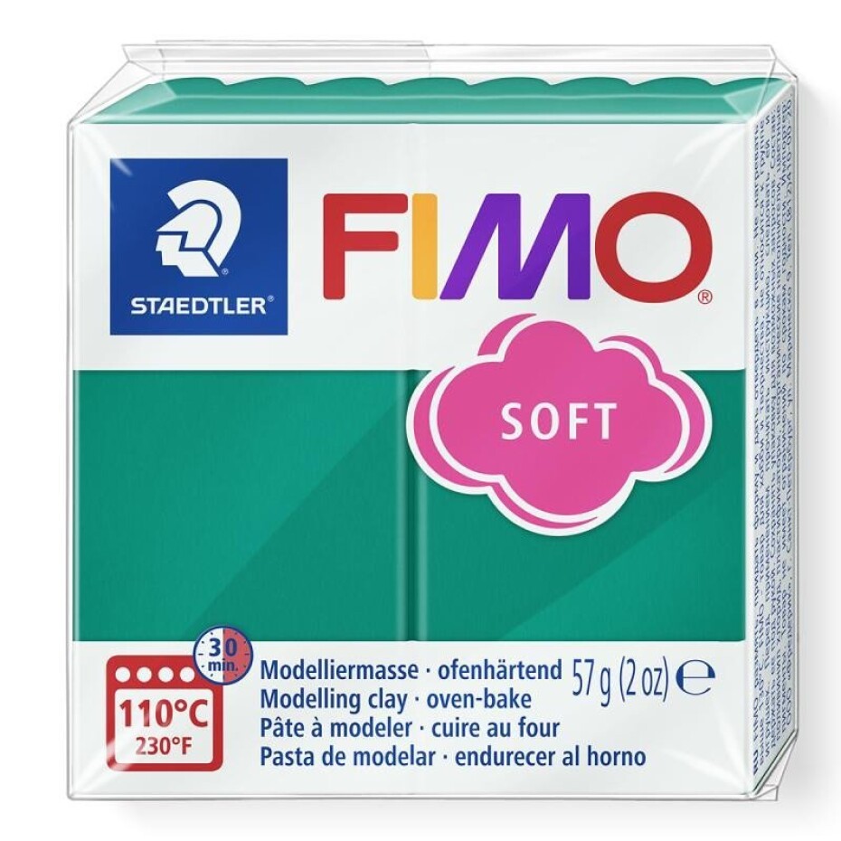 FIMO soft 57g - tmavá zelená - main (0)