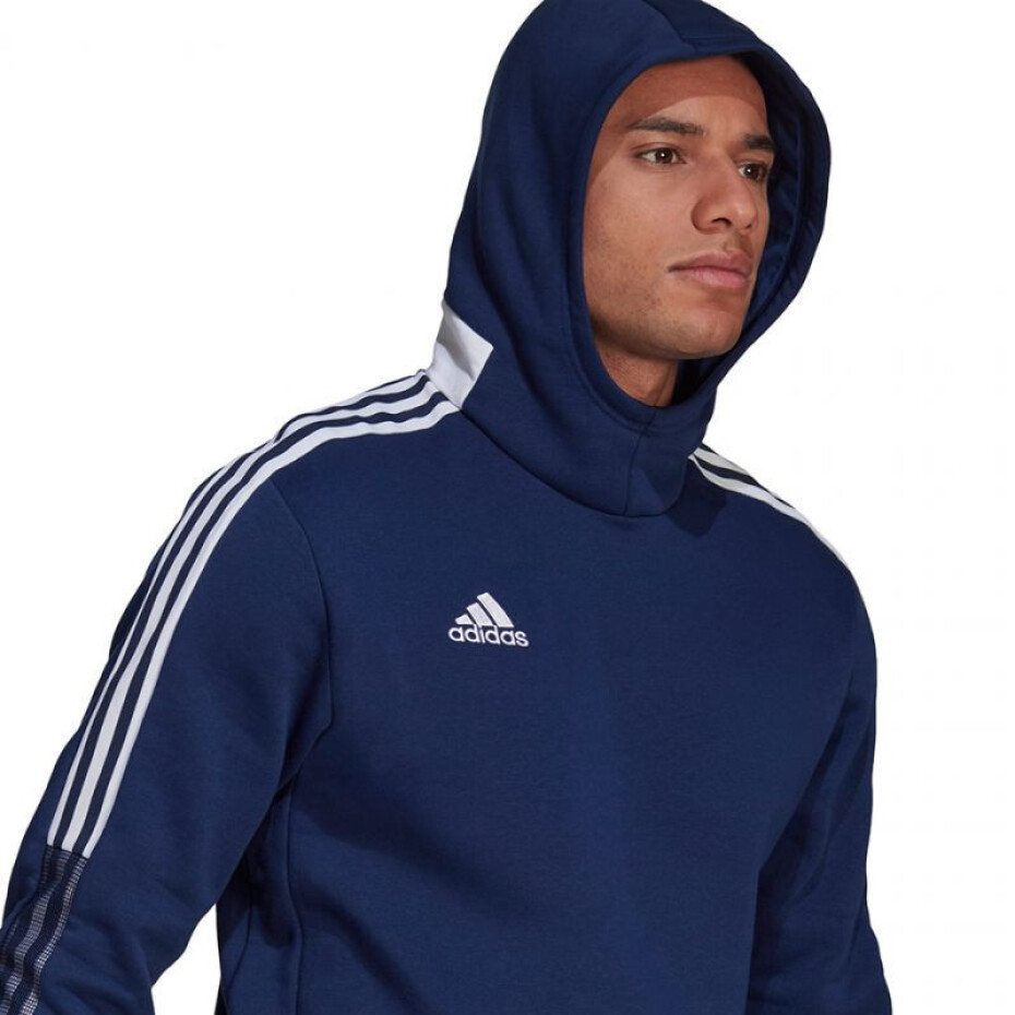 Pánská mikina Tiro 21 Sweat Hoody M GH4464 - Adidas XL tm.Modrá - main (5)