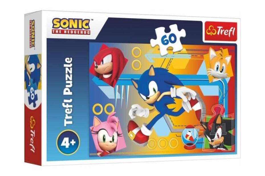 Puzzle Sonic v akci 60 dílků - main (0)