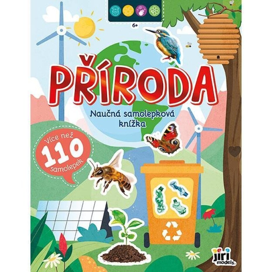 Naučná samolepková knížka Příroda - main (0)