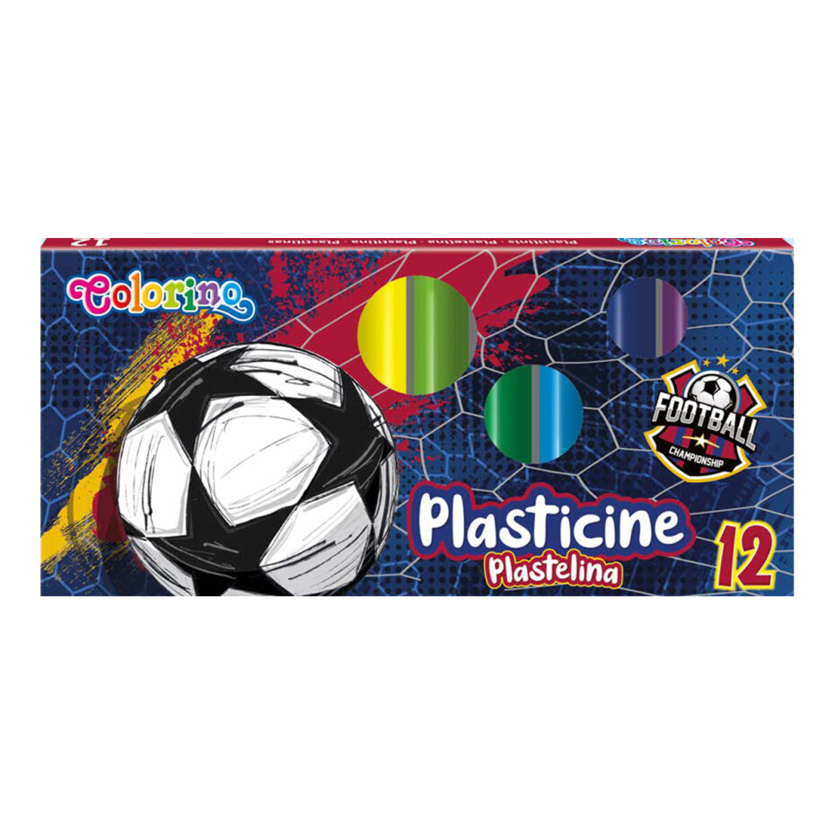 Colorino modelovací hmota Football, kulatá, 12 barev - main (0)