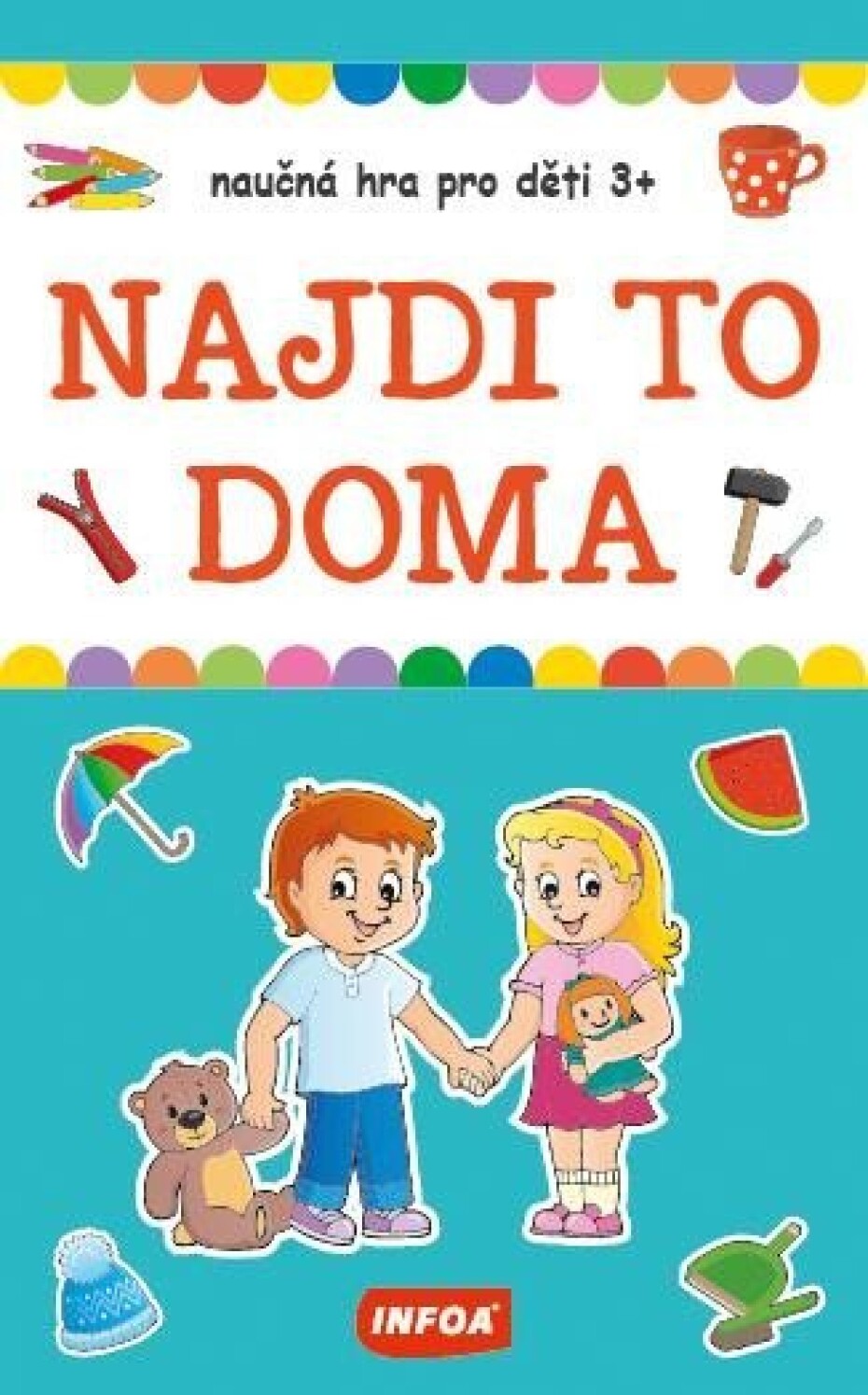 Výukové karty (krabička) - NAJDI TO DOMA - naučná hra pro děti 3+ - main (0)